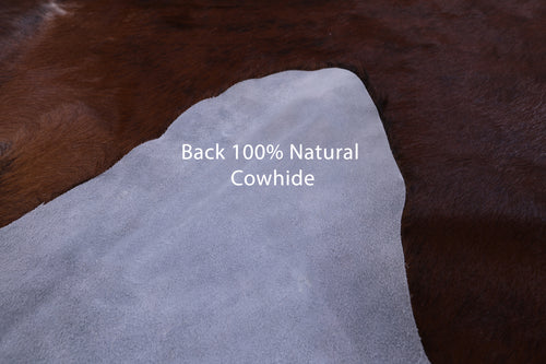 Brindle Natural Brown Cowhide Rug - XX-Large 8' 9