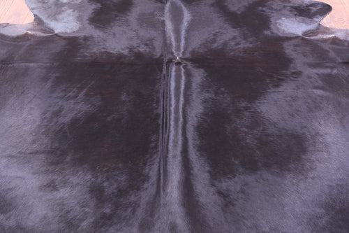 Black Natural Cowhide Rug - XX-Large 8' 2