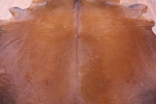 Brown Natural Cowhide Rug - XX-Large 9' 0