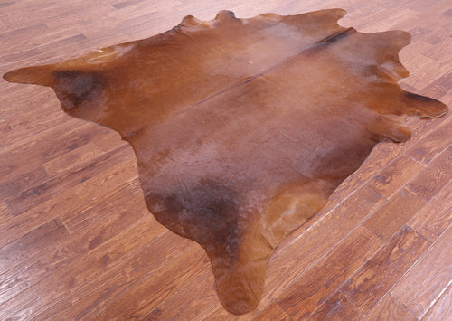 Brown Natural Cowhide Rug - XX-Large 9' 0