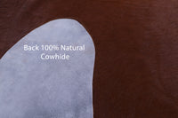 Thumbnail for Brown Natural Cowhide Rug - XX-Large 9' 0