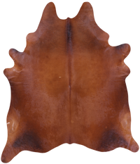Thumbnail for Brown Natural Cowhide Rug - XX-Large 9' 0