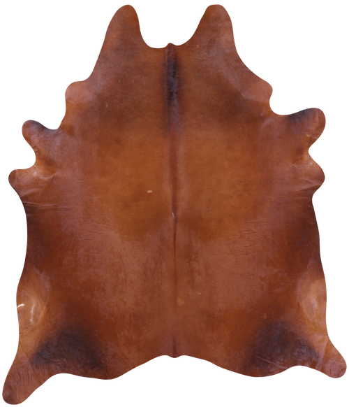 Brown Natural Cowhide Rug - XX-Large 9' 0