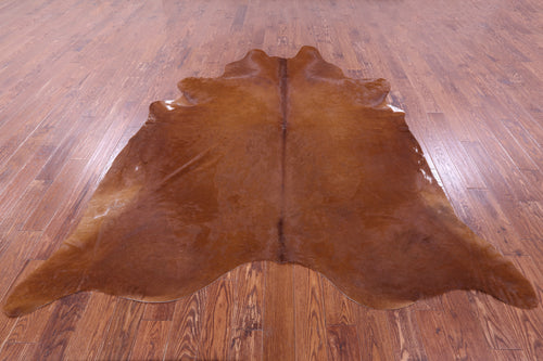 Brown Natural Cowhide Rug - XX-Large 8' 8
