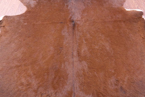 Brown Natural Cowhide Rug - XX-Large 7' 8
