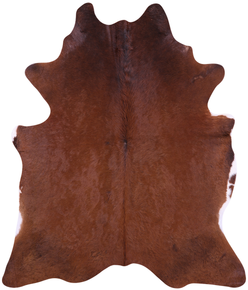 Brown Natural Cowhide Rug - XX-Large 7' 8
