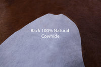 Thumbnail for Brown Natural Cowhide Rug - XX-Large 8' 5