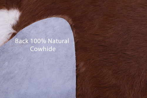 Brown Natural Cowhide Rug - XX-Large 8' 6