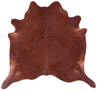 Thumbnail for Brown Natural Cowhide Rug - X-Large 7' 2