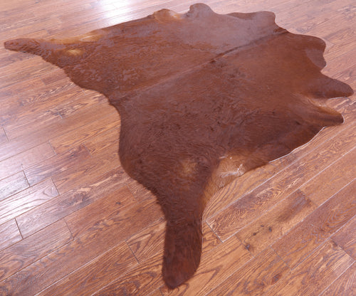 Brown Natural Cowhide Rug - X-Large 7' 2