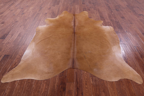 Light Brown Natural Cowhide Rug - XX-Large 8' 2