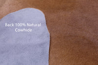 Thumbnail for Light Brown Natural Cowhide Rug - XX-Large 8' 2