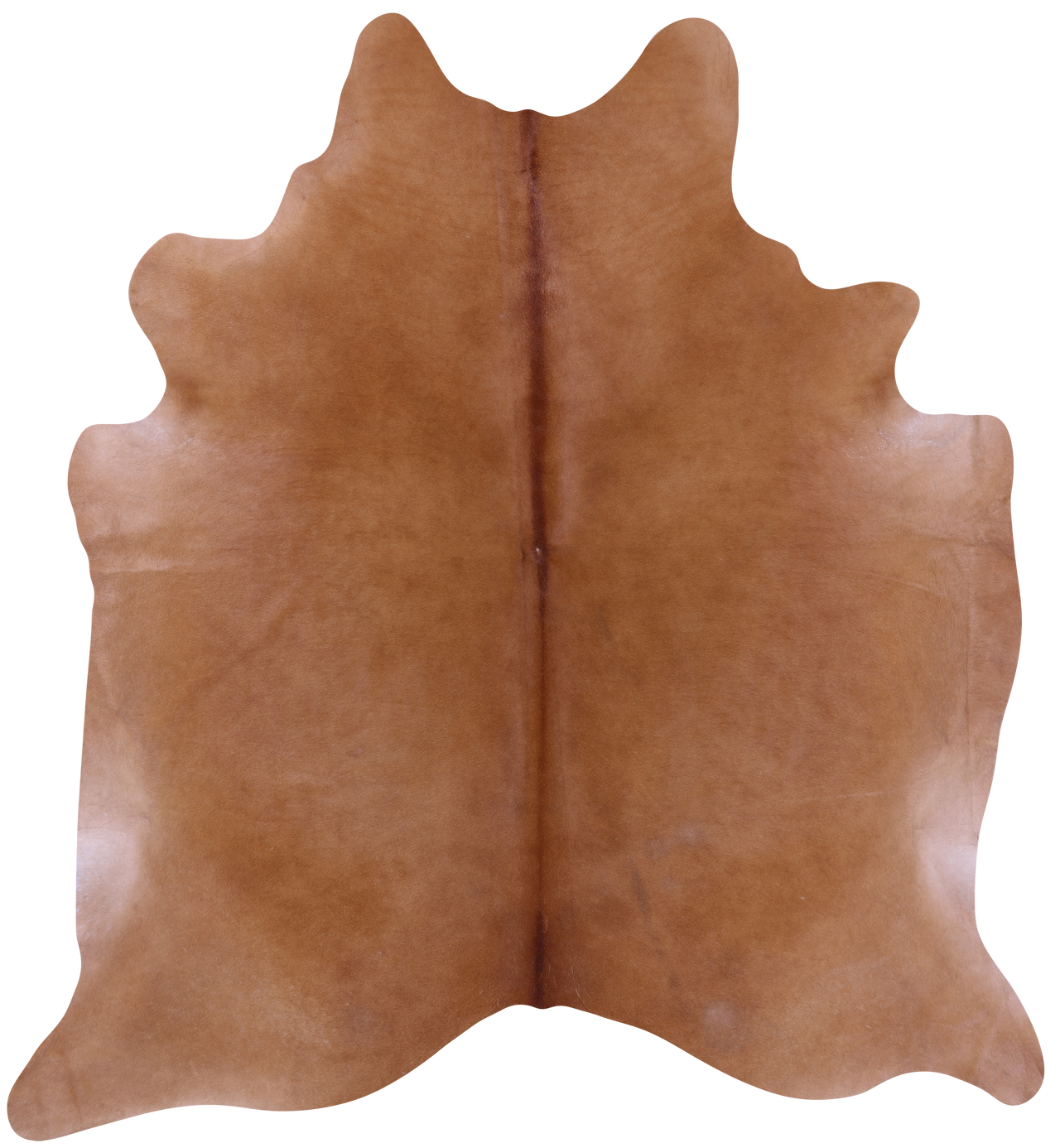 Light Brown Natural Cowhide Rug - XX-Large 8' 2"H x 7' 4"W