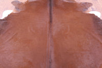 Thumbnail for Brown Natural Cowhide Rug - XX-Large 7' 8