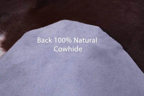 Brown Natural Cowhide Rug - XX-Large 7' 8