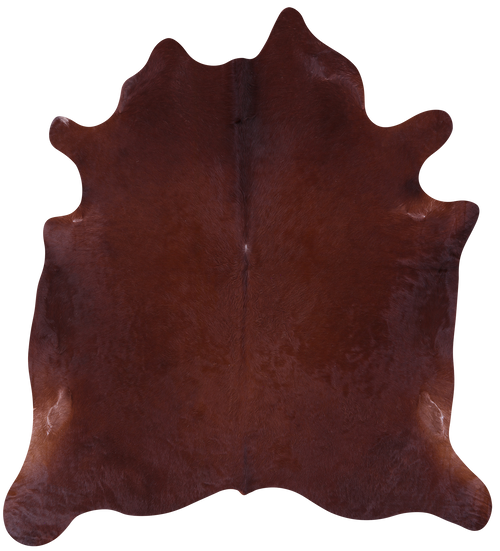 Brown Natural Cowhide Rug - X-Large 7' 6