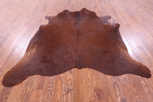 Brown Natural Cowhide Rug - X-Large 7' 6