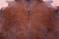 Thumbnail for Brown Natural Cowhide Rug - X-Large 7' 6