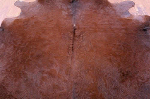 Brown Natural Cowhide Rug - X-Large 7' 6
