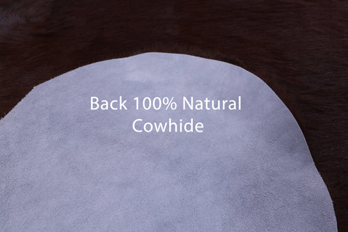 Brown Natural Cowhide Rug - X-Large 7' 6
