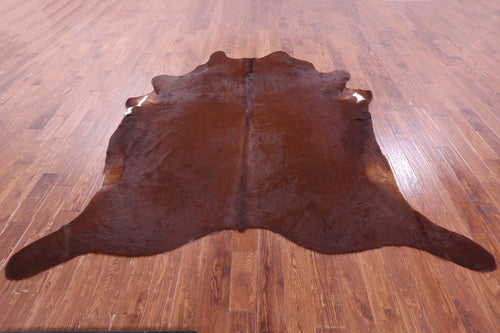 Brown Natural Cowhide Rug - XX-Large 8' 3