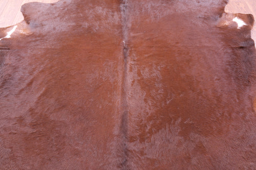 Brown Natural Cowhide Rug - XX-Large 8' 3