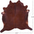 Brown Natural Cowhide Rug - XX-Large 8' 3"H x 8' 0"W