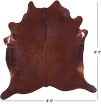 Thumbnail for Brown Natural Cowhide Rug - XX-Large 8' 3