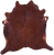 Brown Natural Cowhide Rug - XX-Large 8' 3"H x 8' 0"W