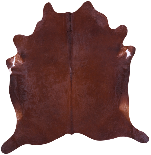 Brown Natural Cowhide Rug - XX-Large 8' 3
