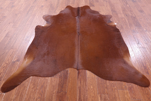 Brown Natural Cowhide Rug - X-Large 7' 3