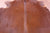 Brown Natural Cowhide Rug - X-Large 7' 3"H x 6' 3"W