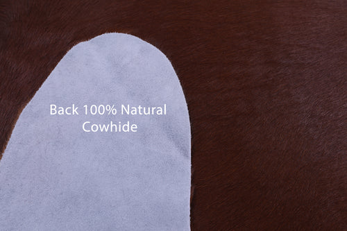 Brown Natural Cowhide Rug - X-Large 7' 3