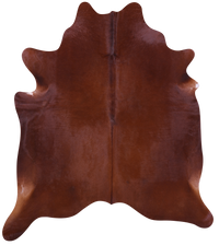 Thumbnail for Brown Natural Cowhide Rug - X-Large 7' 3