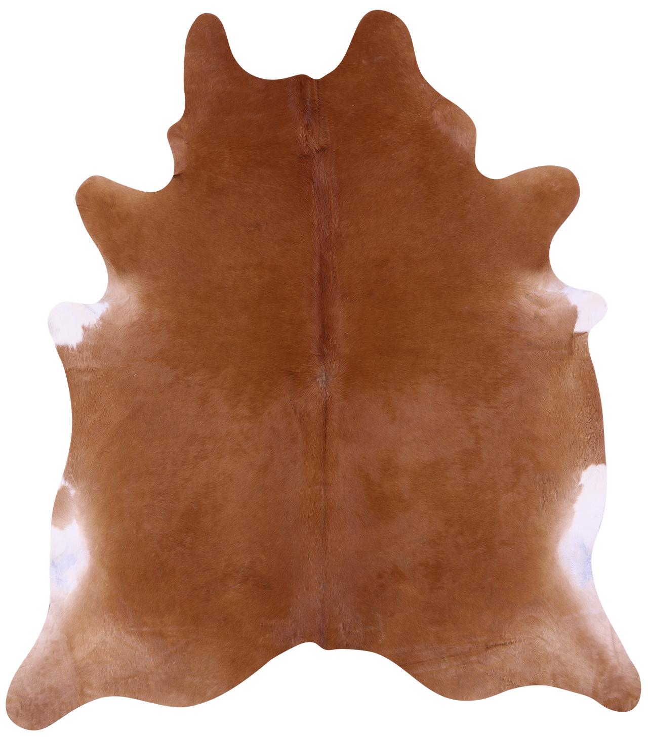 Light Brown Natural Cowhide Rug - XX-Large 8' 5"H x 7' 2"W