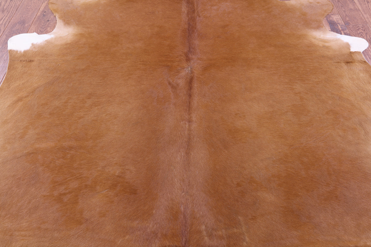 Light Brown Natural Cowhide Rug - XX-Large 8' 5"H x 7' 2"W