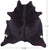 Black Natural Cowhide Rug - X-Large 7' 1"H x 6' 10"W