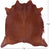 Brown Natural Cowhide Rug - X-Large 7' 6"H x 7' 4"W