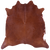 Brown Natural Cowhide Rug - X-Large 7' 6"H x 7' 4"W