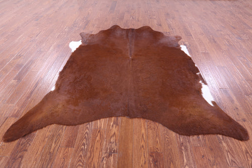 Brown Natural Cowhide Rug - X-Large 7' 6
