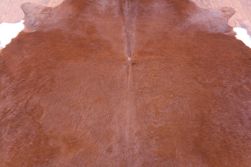 Brown Natural Cowhide Rug - X-Large 7' 6