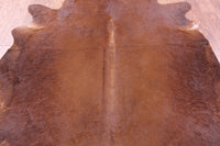 Thumbnail for Brown Natural Cowhide Rug - X-Large 7' 2