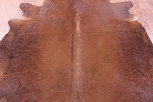 Brown Natural Cowhide Rug - X-Large 7' 2