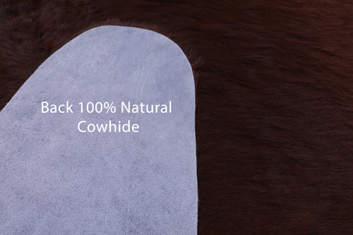 Brown Natural Cowhide Rug - X-Large 7' 2