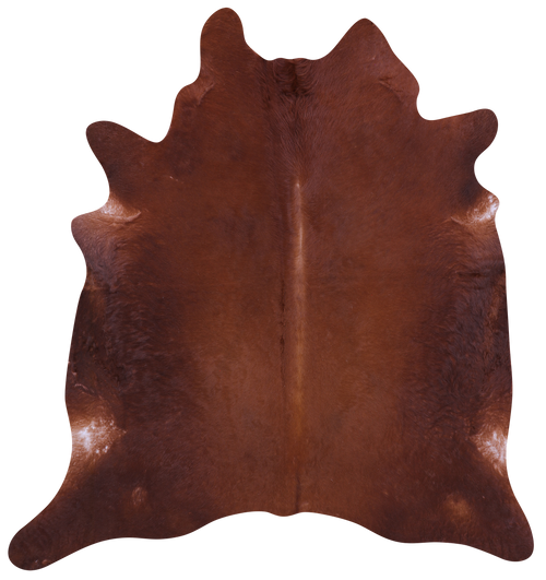 Brown Natural Cowhide Rug - X-Large 7' 2