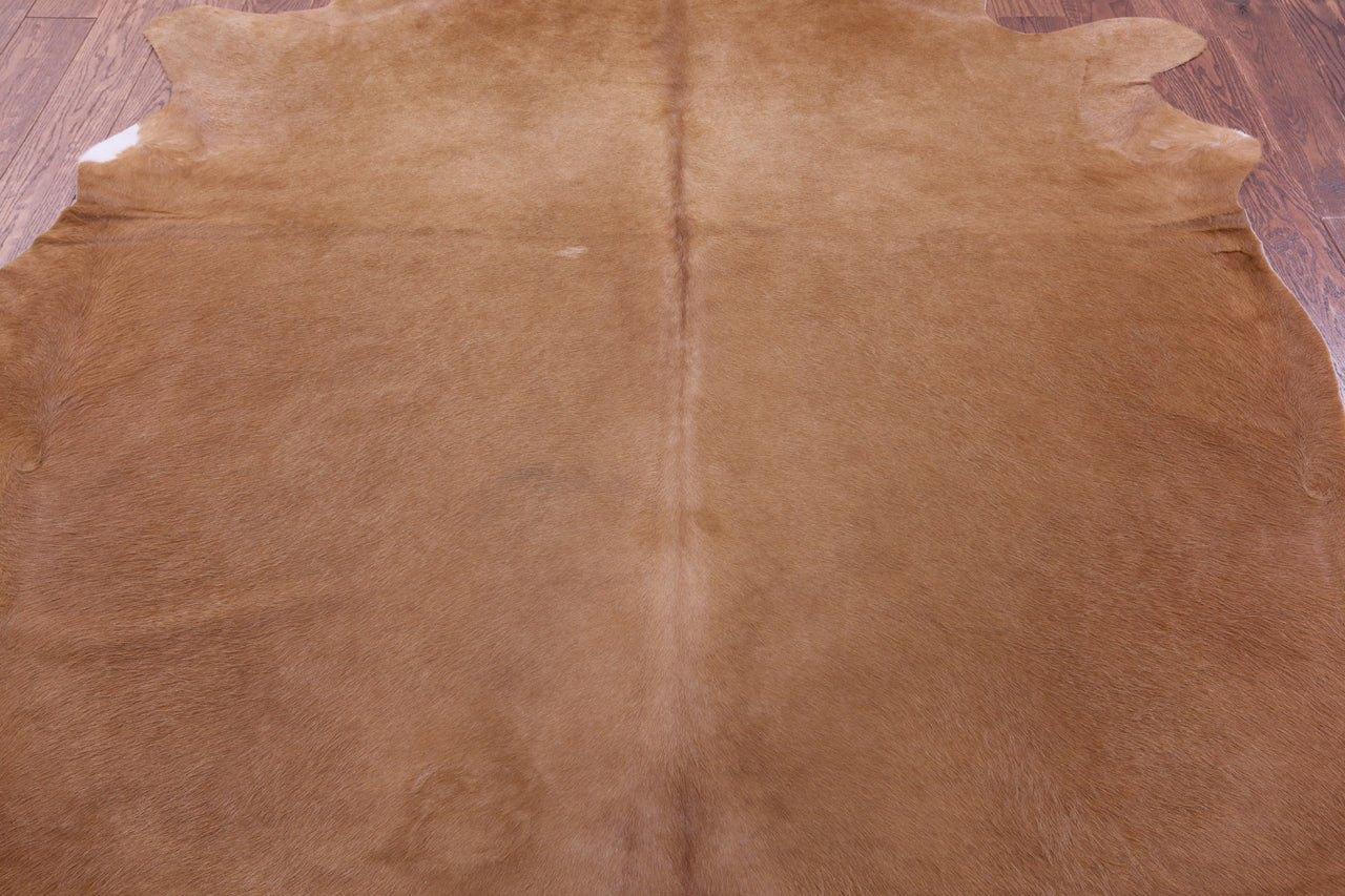 Light Brown Natural Cowhide Rug - XX-Large 9' 0"H x 7' 5"W