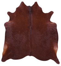 Thumbnail for Brown Natural Cowhide Rug - Large 6' 9