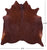 Brown Natural Cowhide Rug - Large 6' 9"H x 6' 4"W