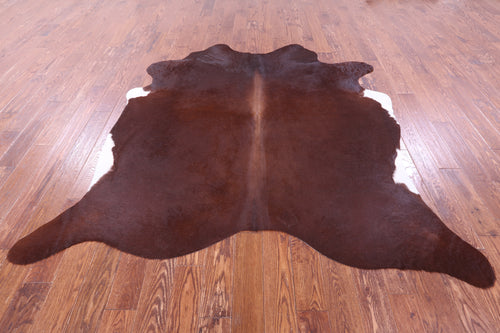 Brown Natural Cowhide Rug - X-Large 7' 1