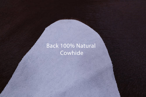 Brown Natural Cowhide Rug - X-Large 7' 1